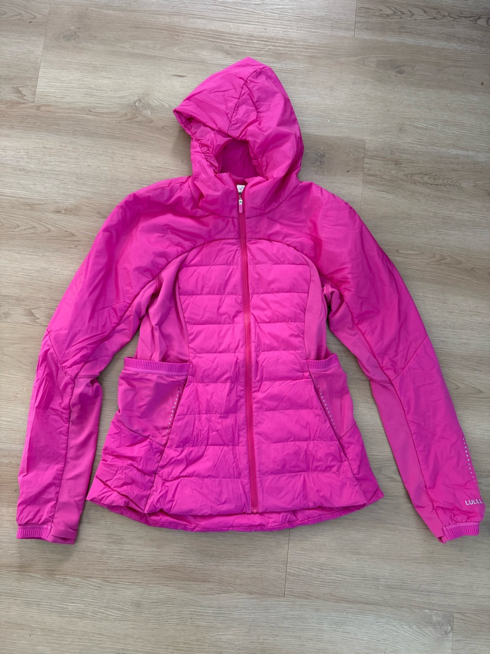 Lululemon Down for It All Jacket sonic pink 12